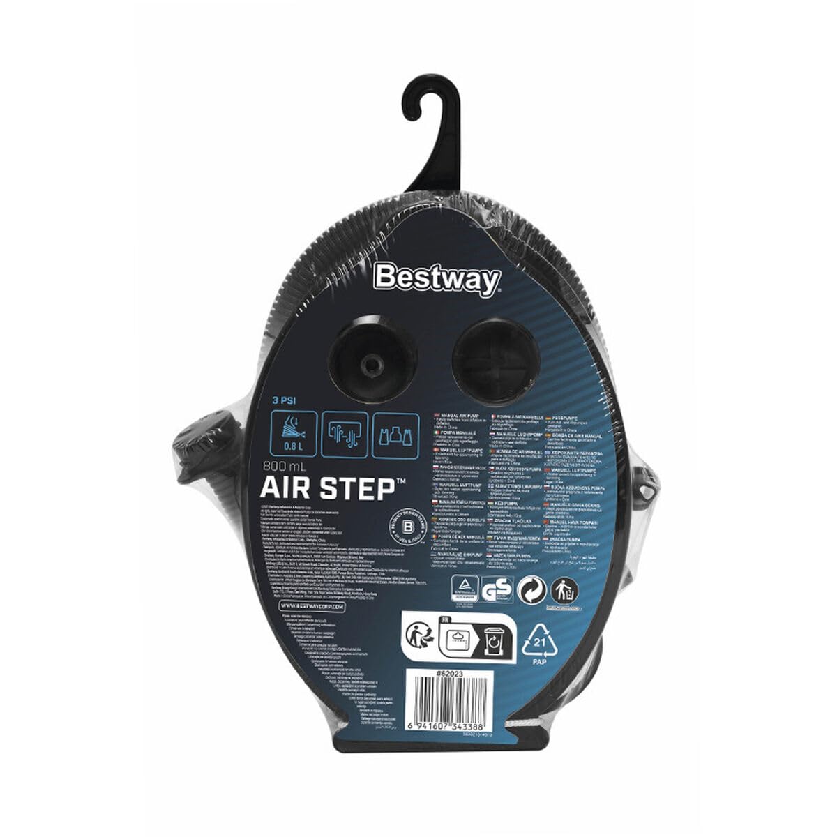 Bestway Air Step pompka nożna, 800 ml
