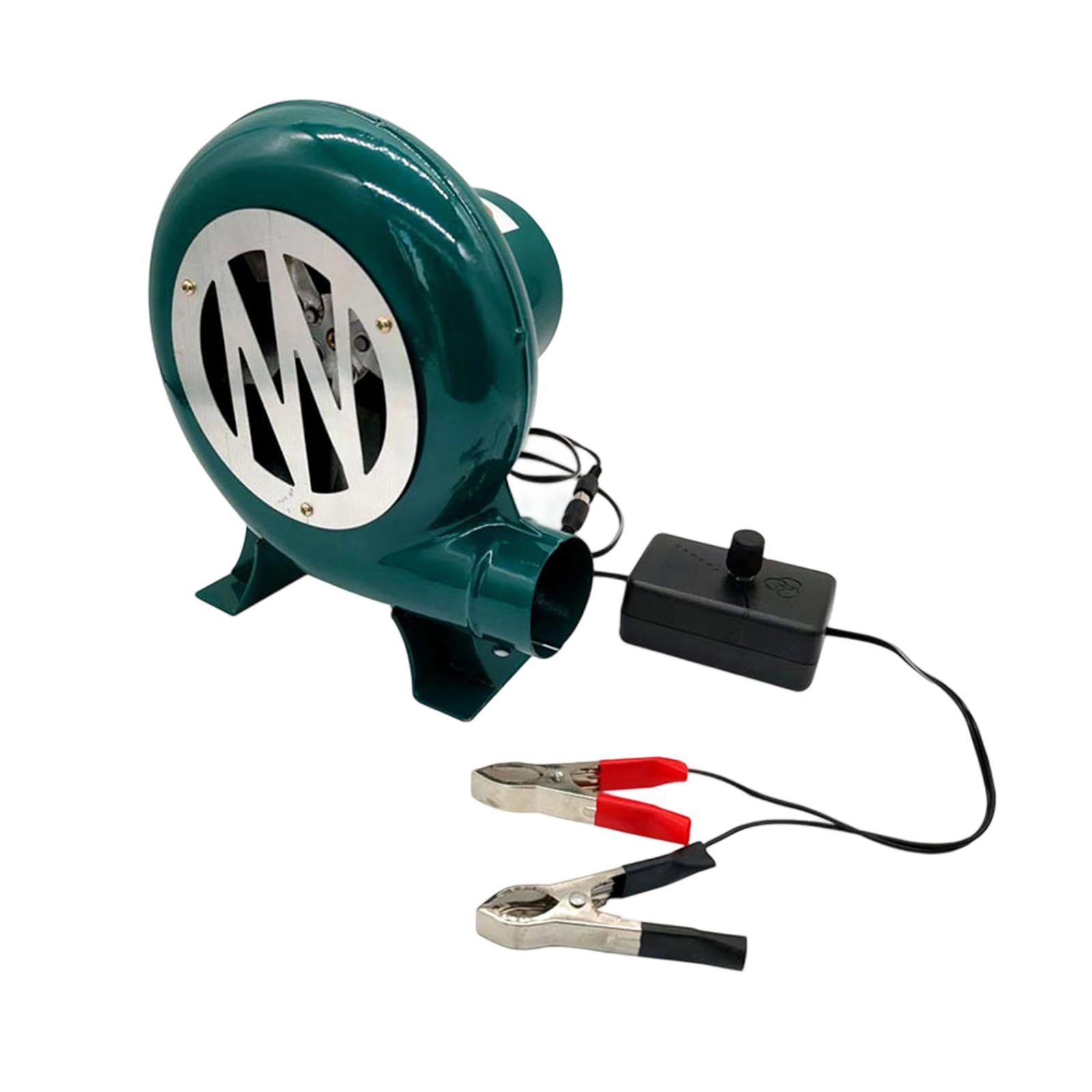 Tsophreniq Portable 12V 120W Camping Blower Fan Barbecue Grill Accelerators With Overload Protective For Electric Tricycles