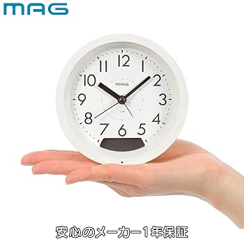 目覚まし時計 SMARTEK】目覚まし時計 シースルーアラームクロック(ピンク)・ML