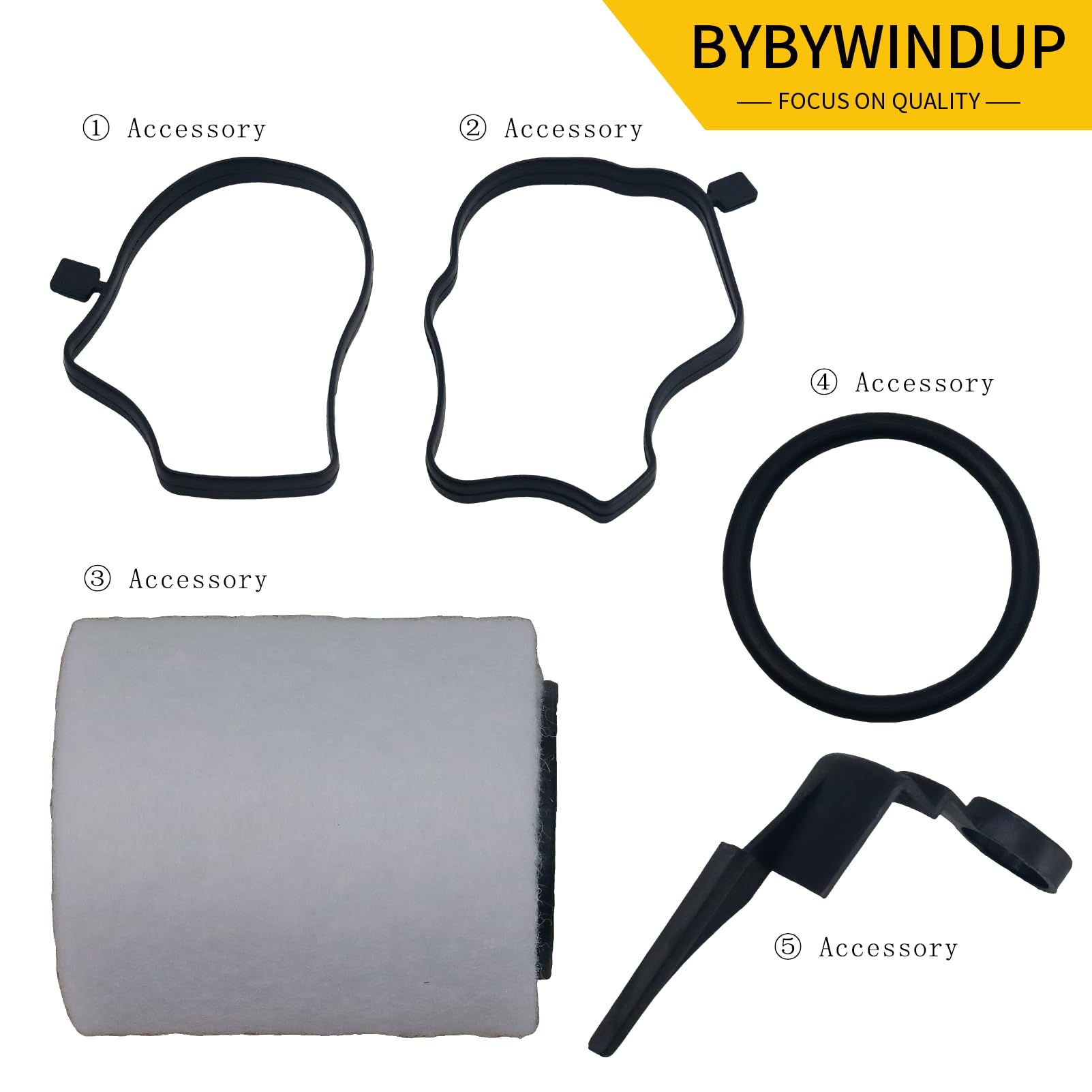 Kit de soupape de reniflard d'huile de carter compatible avec les séries 3 E46 3 Touring E46 5 E39 5 Touring E39 7 E38 X5 E53 Remplacement pour 11127793163 11127781465