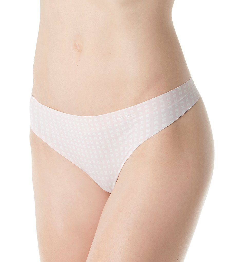 Calvin Klein String invisible sans culotte pour femme, Geo aztèque, X-Large
