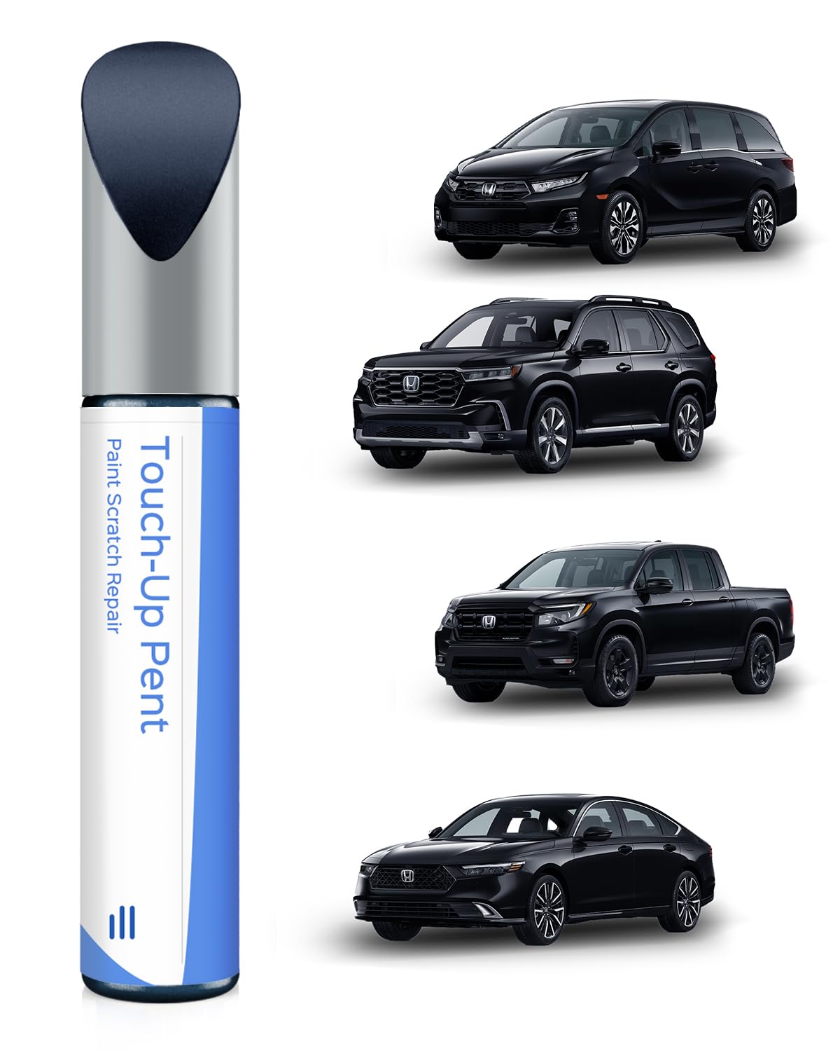 ScratchesHappen Exact-Match Spray Paint – Obsidian Blue Pearl (B-588P) For Honda, Includes Paint + Clear Coat
