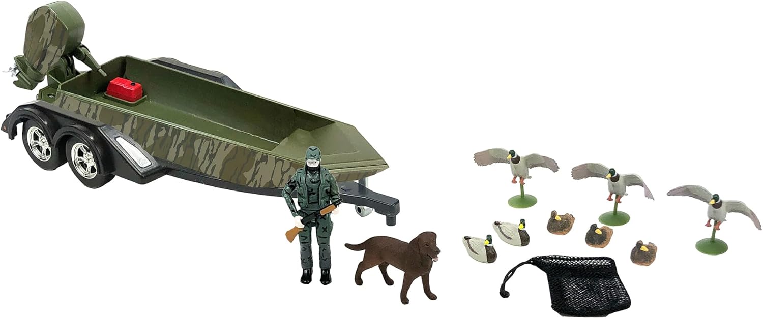 Big Country Toys Large Hunting Playset – Realistic Outdoor Adventure Toys for Kids Ages 3 and Up, Perfect for Hunting Enthusiasts