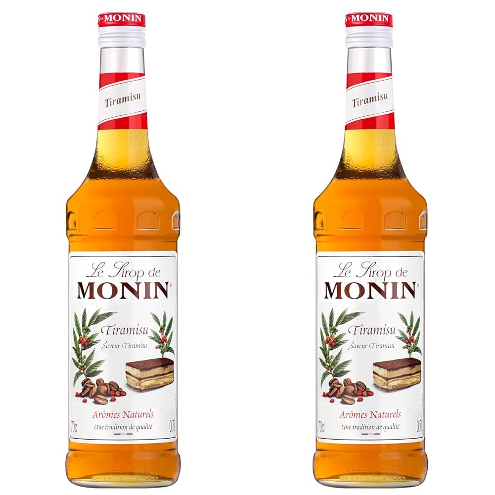 MONIN Premium Vanilla Syrup 700ml for Coffee and Cocktails. Vegan-Friendly, Allergen-Free, 100% Natural Flavours and Colourings — view 88