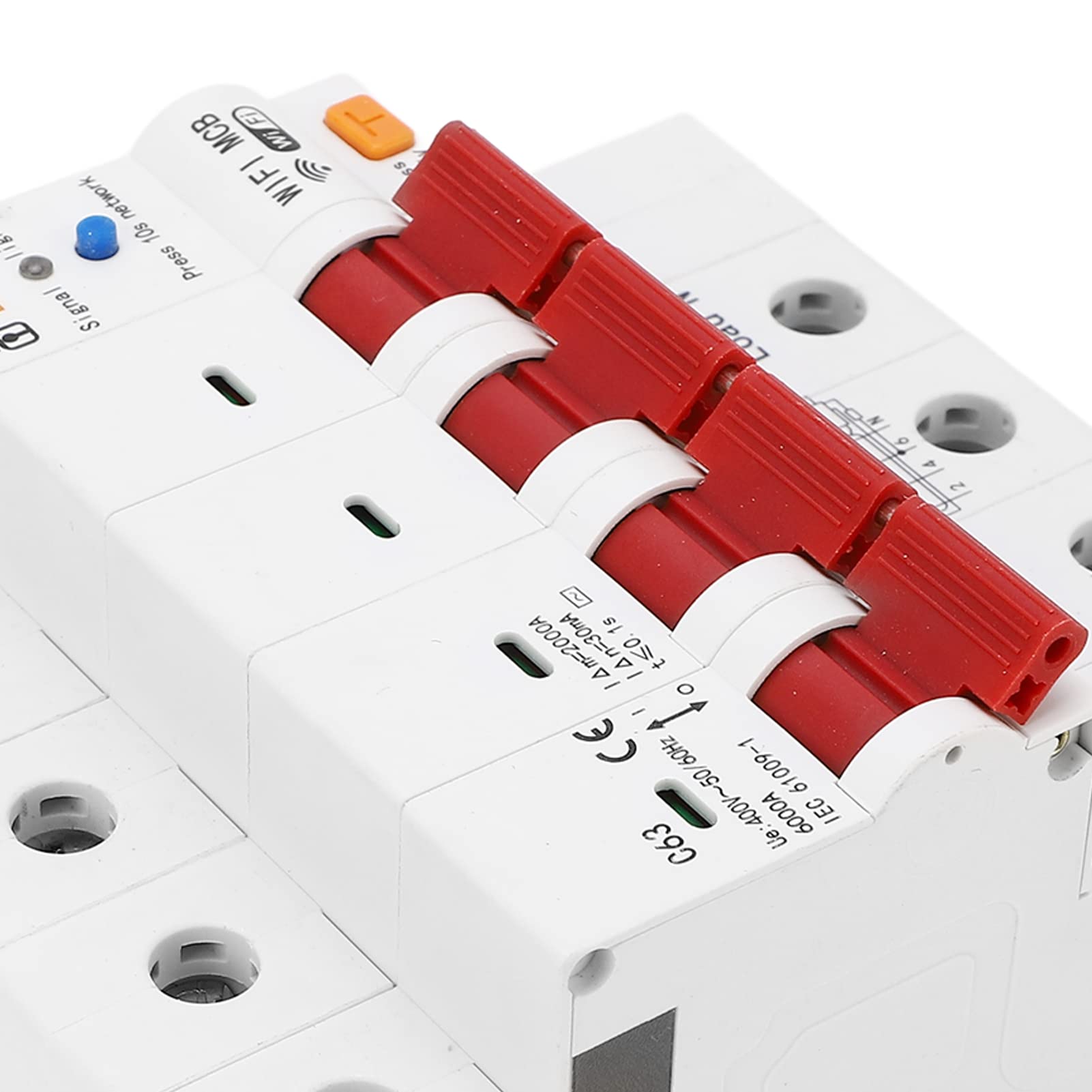 Disyuntor Inteligente, Disyuntor de Control Remoto AC400V 63A WiFi para Bomba de Agua