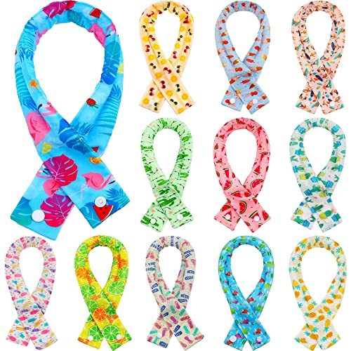 Image of Geyoga Cooling Neck Wraps Cooling Scarf Wrap Bandanas for Summer Women Men Walking Riding Outdoor