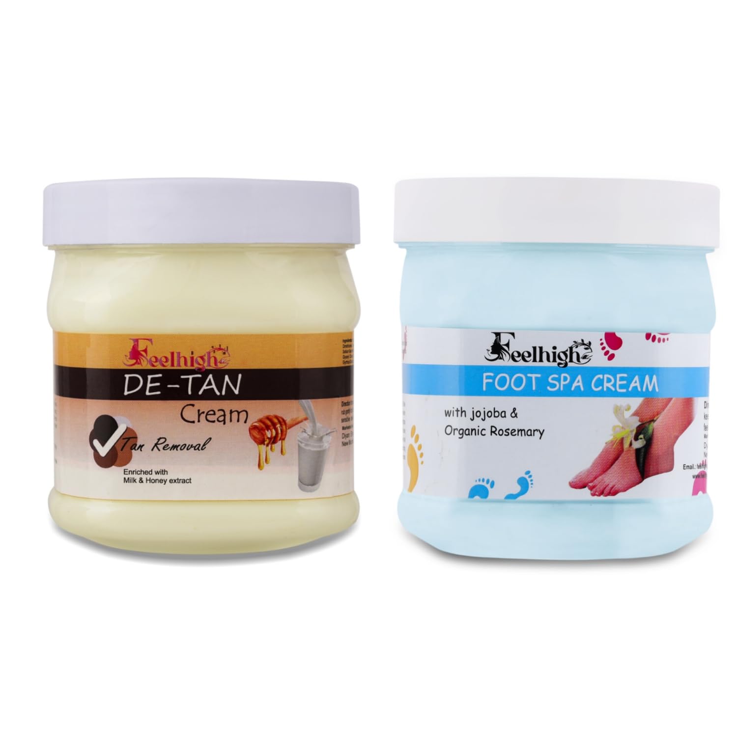 feelhigh De-tan tan removal Cream & foot spa Cream - Skin care products-image-49
