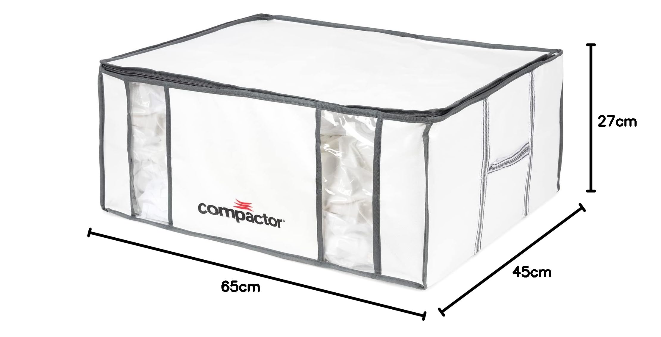 Compactor - Housse de rangement sous vide - Taille XXL très grande capacité - Compression couettes oreillers vêtements - Rangement armoire (Lot de 2)