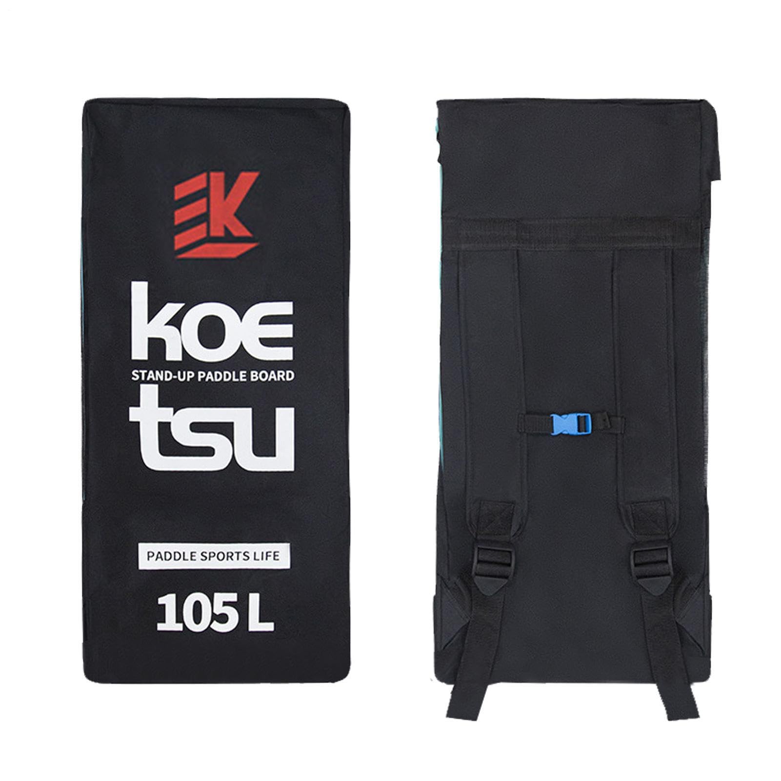 Générique Sac À Dos pour Stand Up Paddle Gonflable, Backpack SacÀ Dos Étanche, 105L Sac Transport en Toile, Paddle Gonflable Stand Up Toile Sacpour Planche À Pagaie, Stand Up Paddle Gonflabl