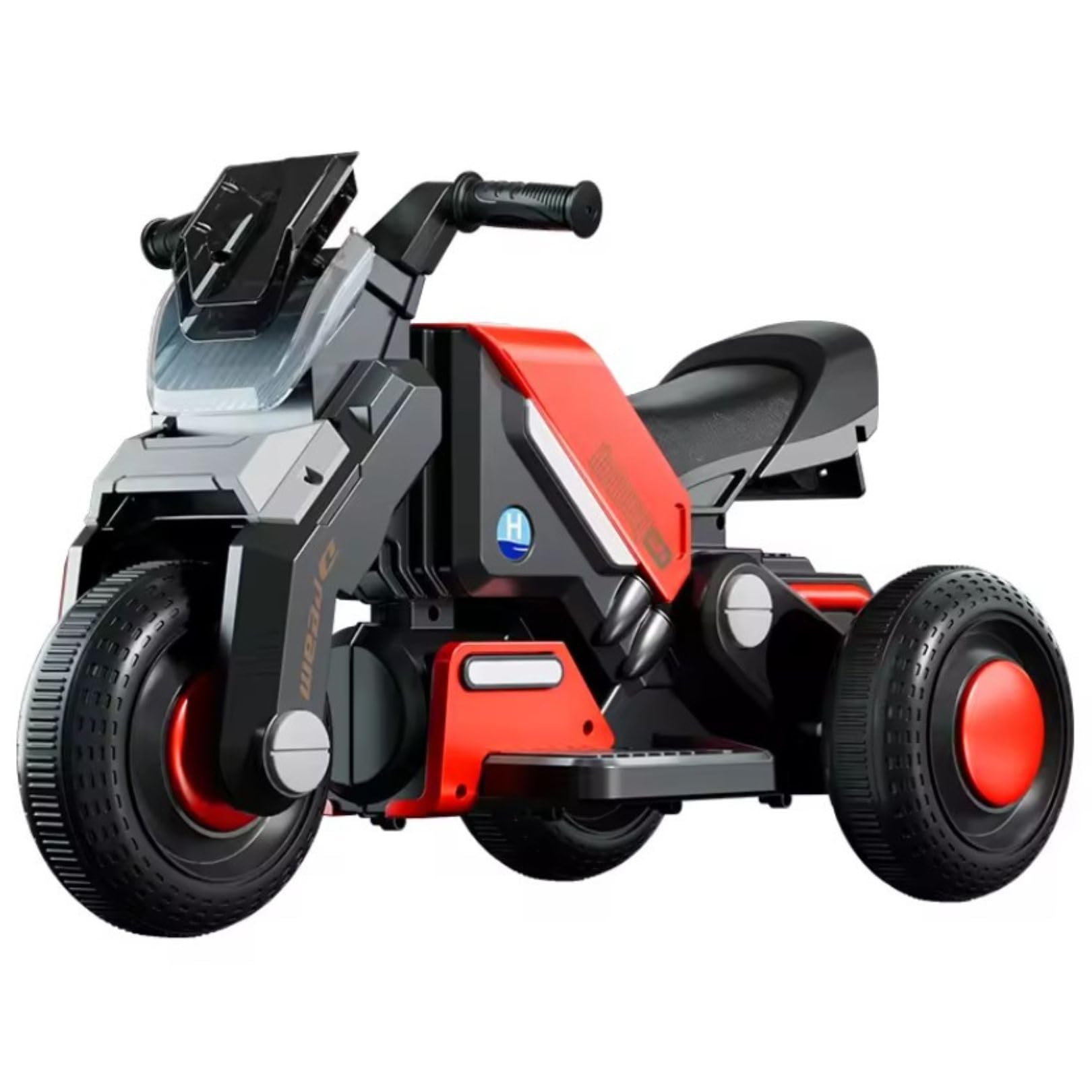 LittleFlyer 6V Electric Kids Bike with Rechargeable 6.5 Ah Battery Inbuilt Imported Motor Drive | Music Player, Front LED Light & Foot Accelerator Pedal Bike for Ages 1-4 (Red) (B0DFQBF6V2) Amazon Price History, Amazon Price Tracker