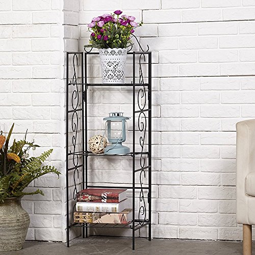Amagabeli Versatile 3 Tier Standing Wire Shelf Shelving Unit Bakers Rack Metal Rustproof
