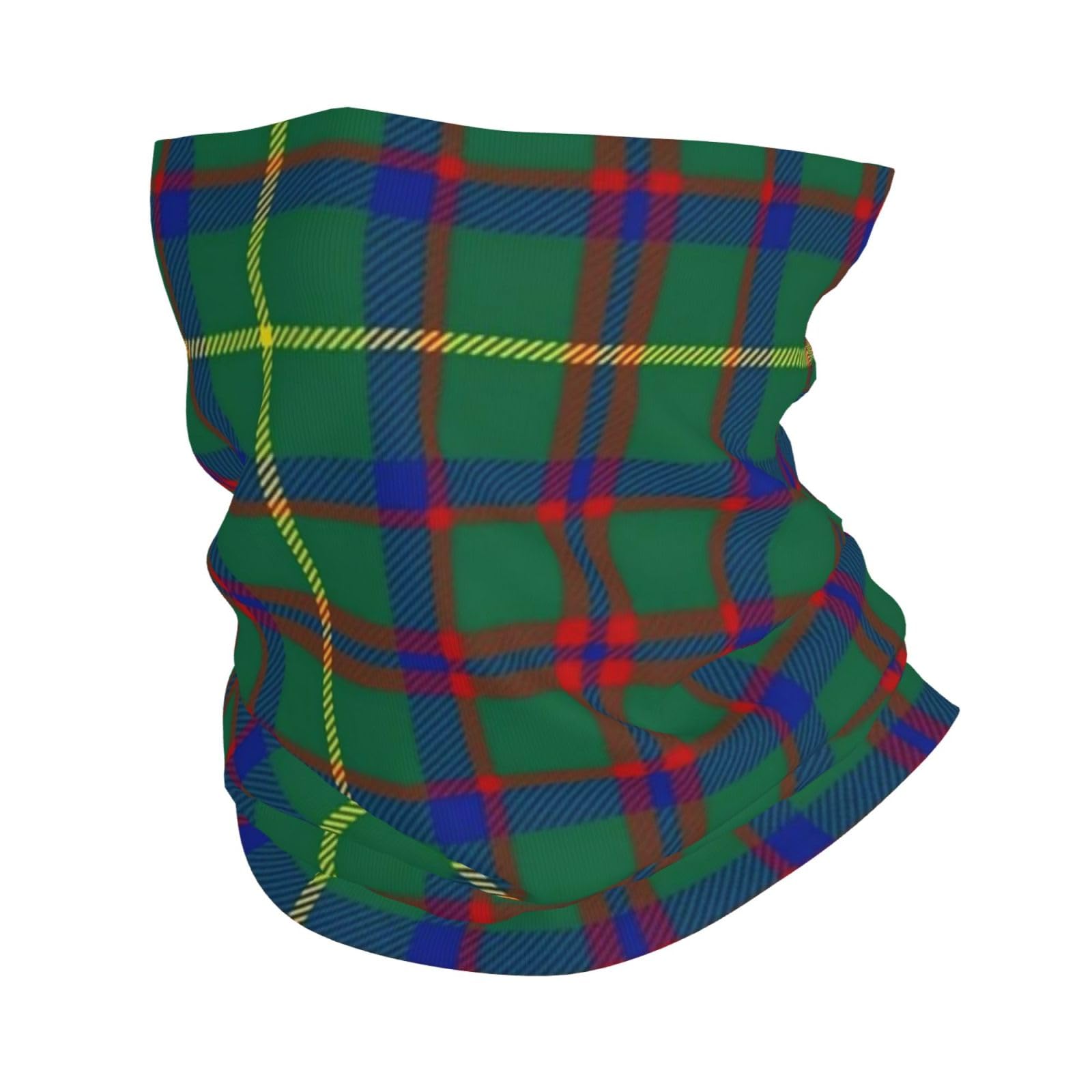 Lfeartesa Unisex As Picture Macintosh Hunting Tartan,Bandana Neck Gaiters Multifunctional Headwear Scarf Face Shield Headband Neck Warmer Tube