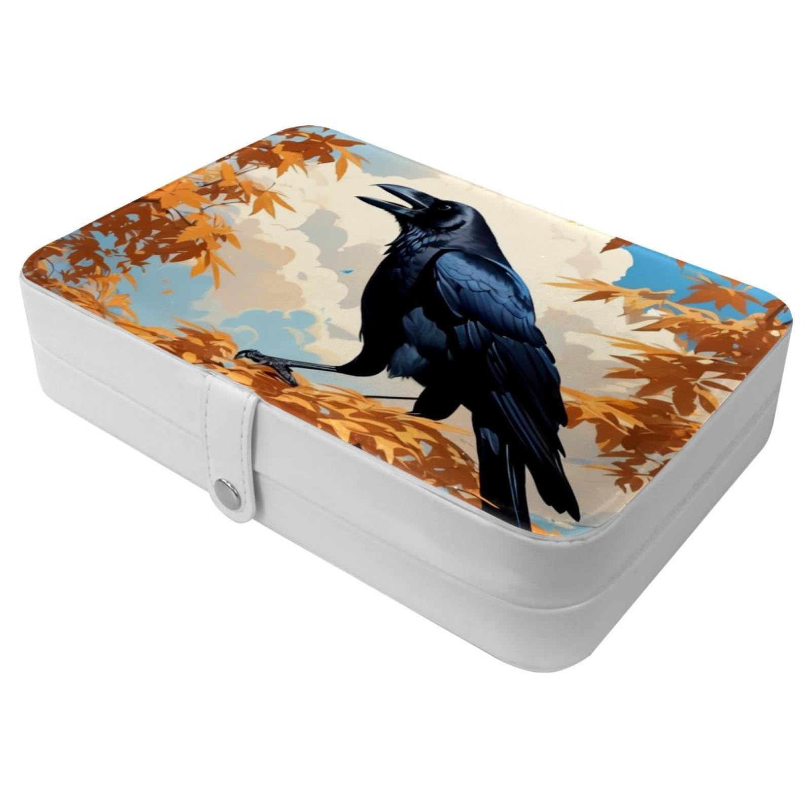 Étui à bijoux de voyage compact anti-nœuds pour ranger vos bracelets et boucles d'oreilles