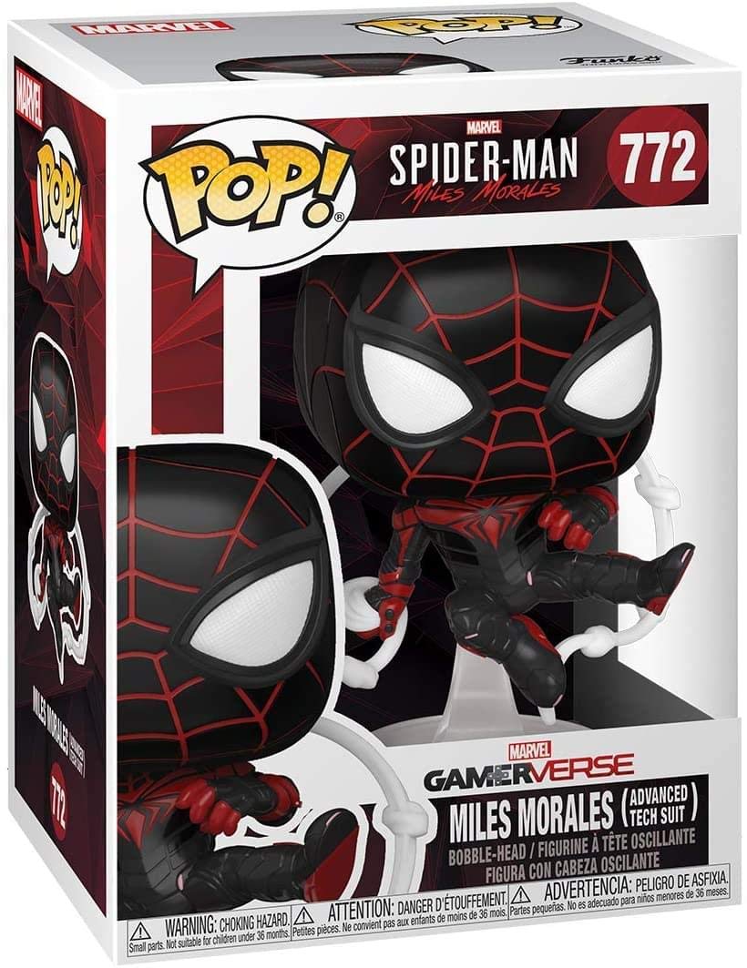 Amazon.com: Funko POP Games: Marvel's Spider-Man: Miles