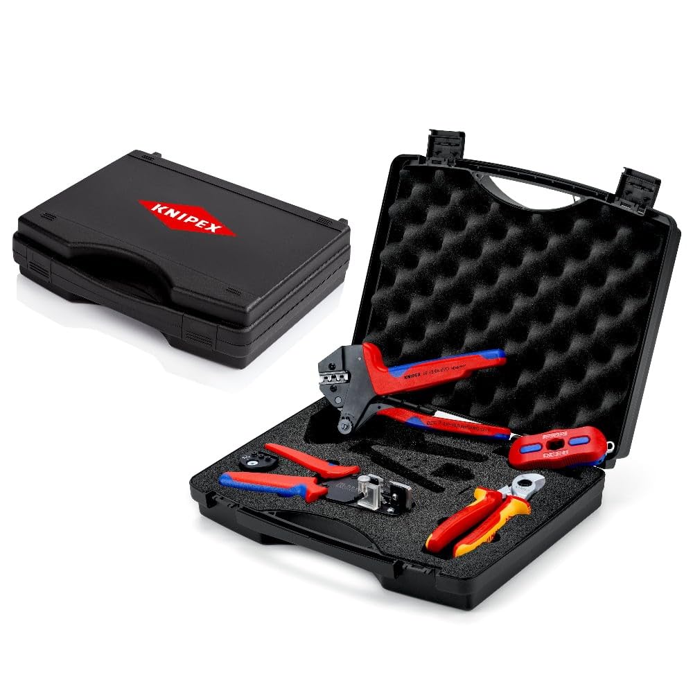KNIPEX Werkzeugkoffer für Photovoltaik, 97 91 04 V03