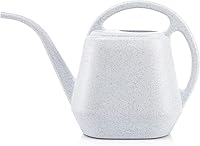 Fasmov 1-Gallon Plastic Watering Can with Long Spout - Durable Ergonomic Design for Precise Indoor Outdoor Plant Watering