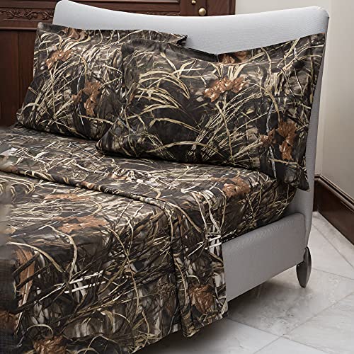 Realtree Max-4 Printed Sheet Set, King, 4 Piece #TOP1