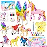 [Sichere Verwendung] Das Einhorn besteht aus wiederverwendbarem PVC-Material. Kinder können das Einhorn nach dem Waschen mit Wasser verwenden. Gleichzeitig bestehen die Pigmente aus ungiftigen Materialien. Erinnerung: Denken Sie daran, beim Graffiti eine Schürze zu tragen, um zu verhindern, dass die Farbe Ihre Kleidung befleckt.