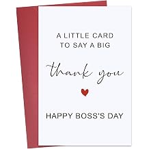 Boss Day Card, Bosses Day Gift for Women Men, Happy Bosss Days Card for Boss from Employees,Funny Bosses Gift for Her Him 08