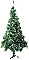 Árvore De Natal 1,20cm Pinheiro Luxo Nevada 170 Galhos Cheia Resistente Tradicional Verde Premium