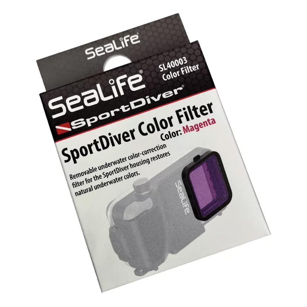 Sealife Filtre de correction de couleur pour boîtier SportDiver