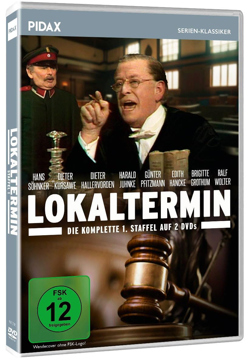 Lokaltermin, Staffel 1 / Die ersten 13 Folgen der Erfolgsserie - Altberliner Gerichtsgeschichten im Stil von Königlich Bayerisches Amtsgericht (Pidax Serien-Klassiker)