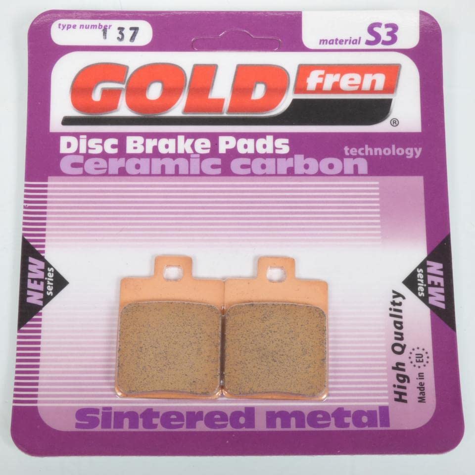 Plaquette de frein Gold Fren pour Piaggio 50 Zip RST 1996-1999 AVG