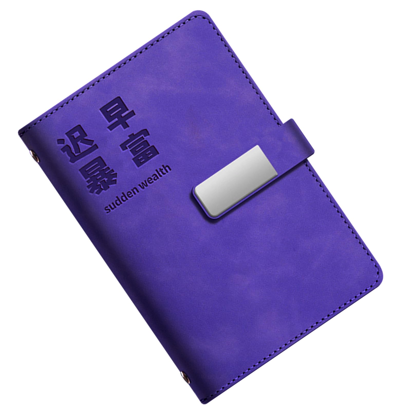 Xinsheinelry Budget Planner with 90 Page Budget Sheet 6 Rings Binder Covers Refillable Money Organiser Notebook for Planning Travel Cash Notebook