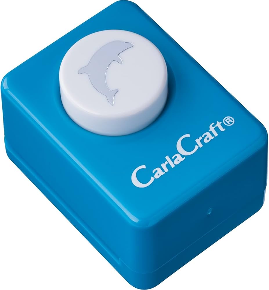 Amazon.co.jp: カール事務器 クラフトパンチ ドルフィン スモール
