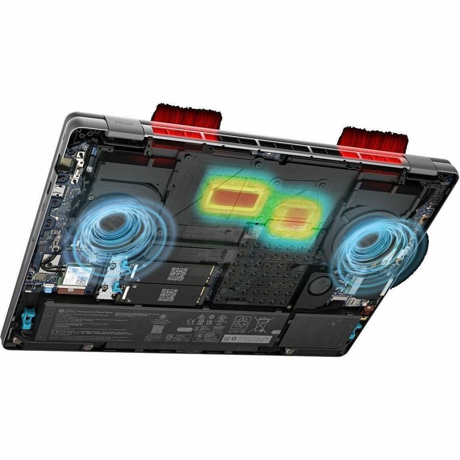 Image of HP ZBook Fury G1i 16 inch Mobile Workstation - WQXGA - Intel Core Ultra 7 255HX - 32 GB - 1 TB SSD - Meteor Silver - Intel WM880 Chip - 2560 x 1600 - Windows 11 Pro - RTX Pro 4000 Blackwell Generation wit