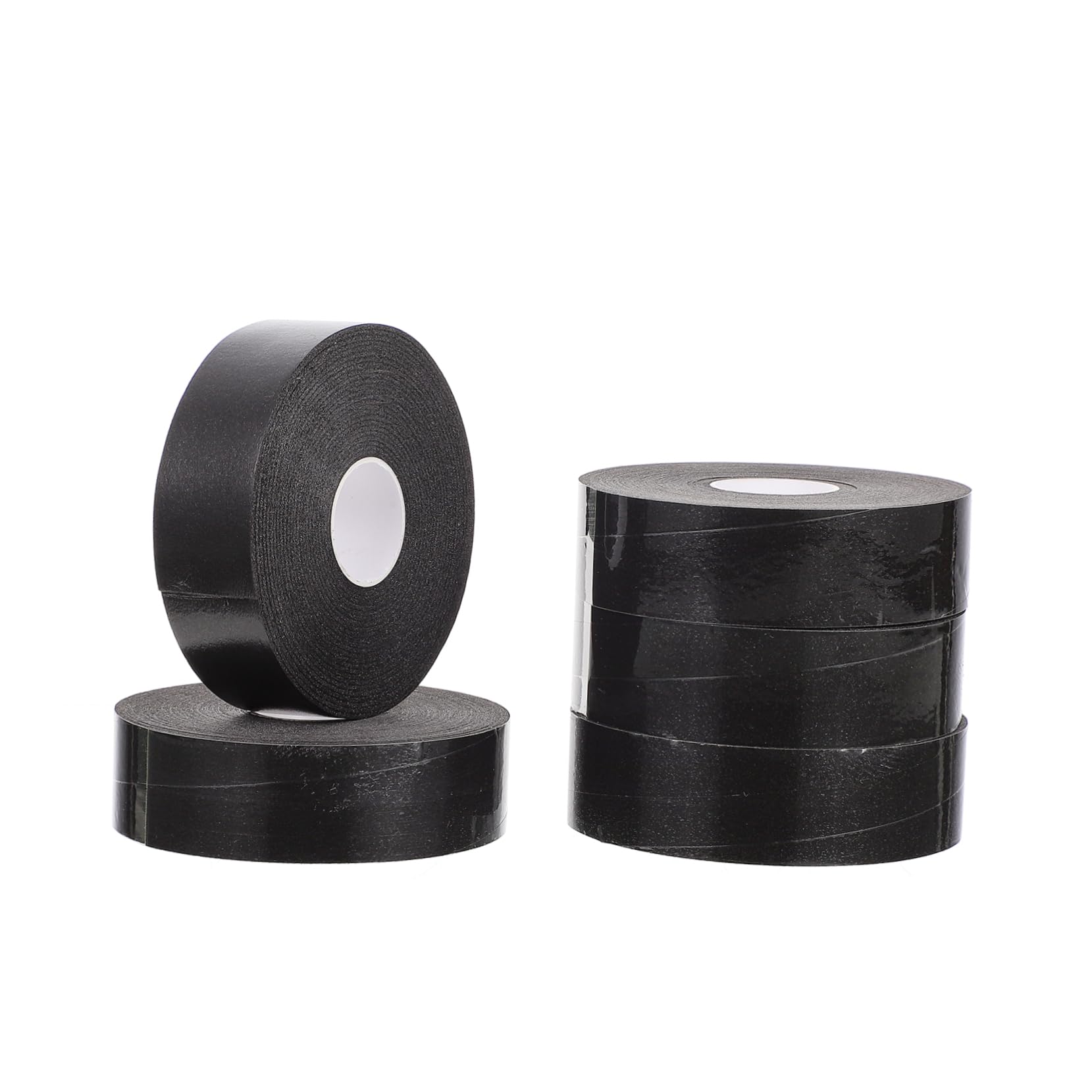 Didiseaon Lash Extension Tape Black for Sensitive Skin 5 Rolls Eyelash Adhesive Strip for Beauty