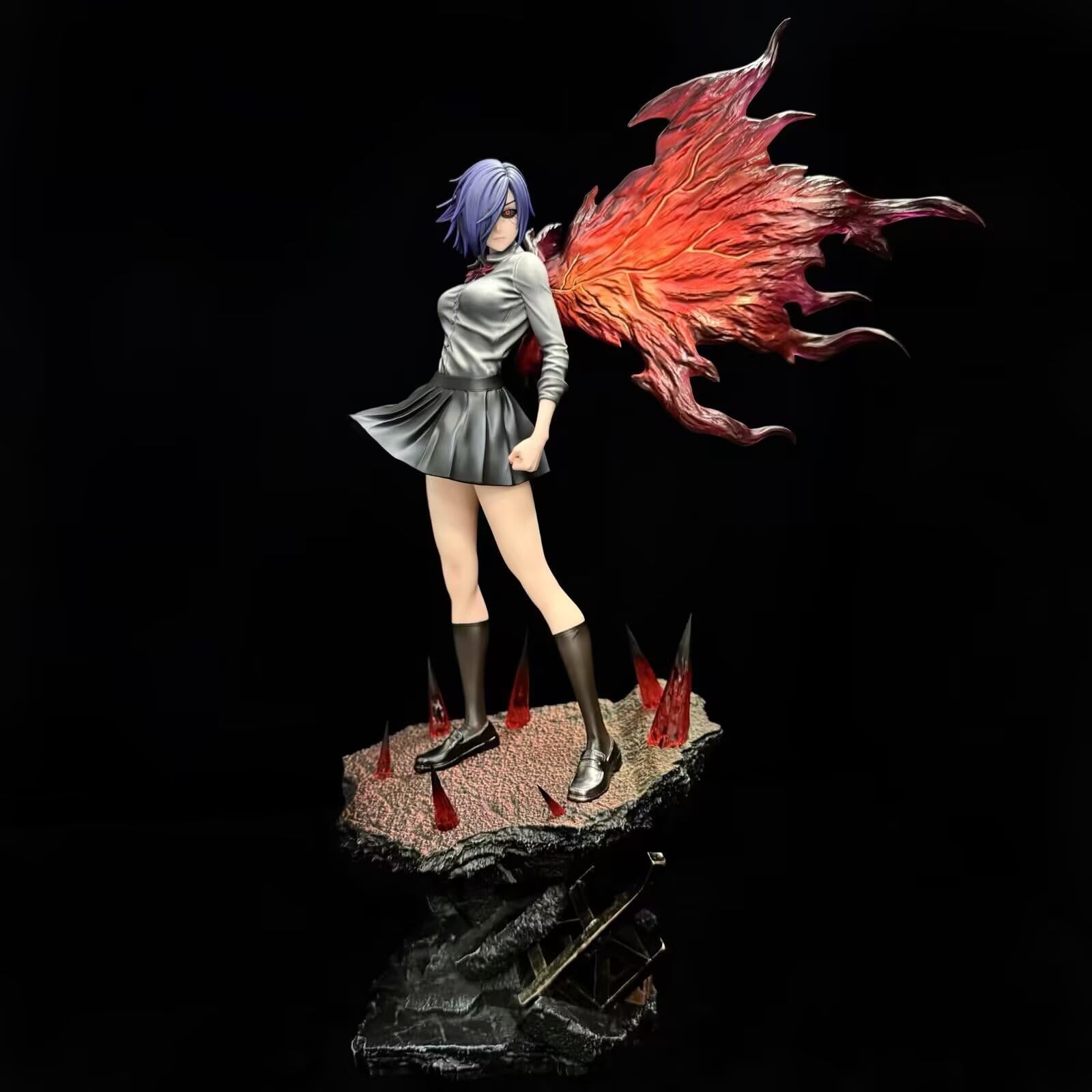 Amazon.co.jp: [YAORUI] 東京喰種 霧嶋 董香 フィギュア 交換ヘッド