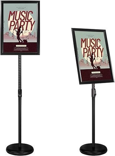 IN WHICH BAY Soporte para pósteres, soportes para letreros de piso, exhibición publicitaria, señalización orientada al soporte, guía de compras,