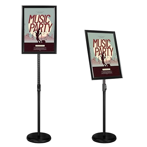 Poster Stand Holder Floor Sign Stands Advertising Display Stand-Oriented Signage