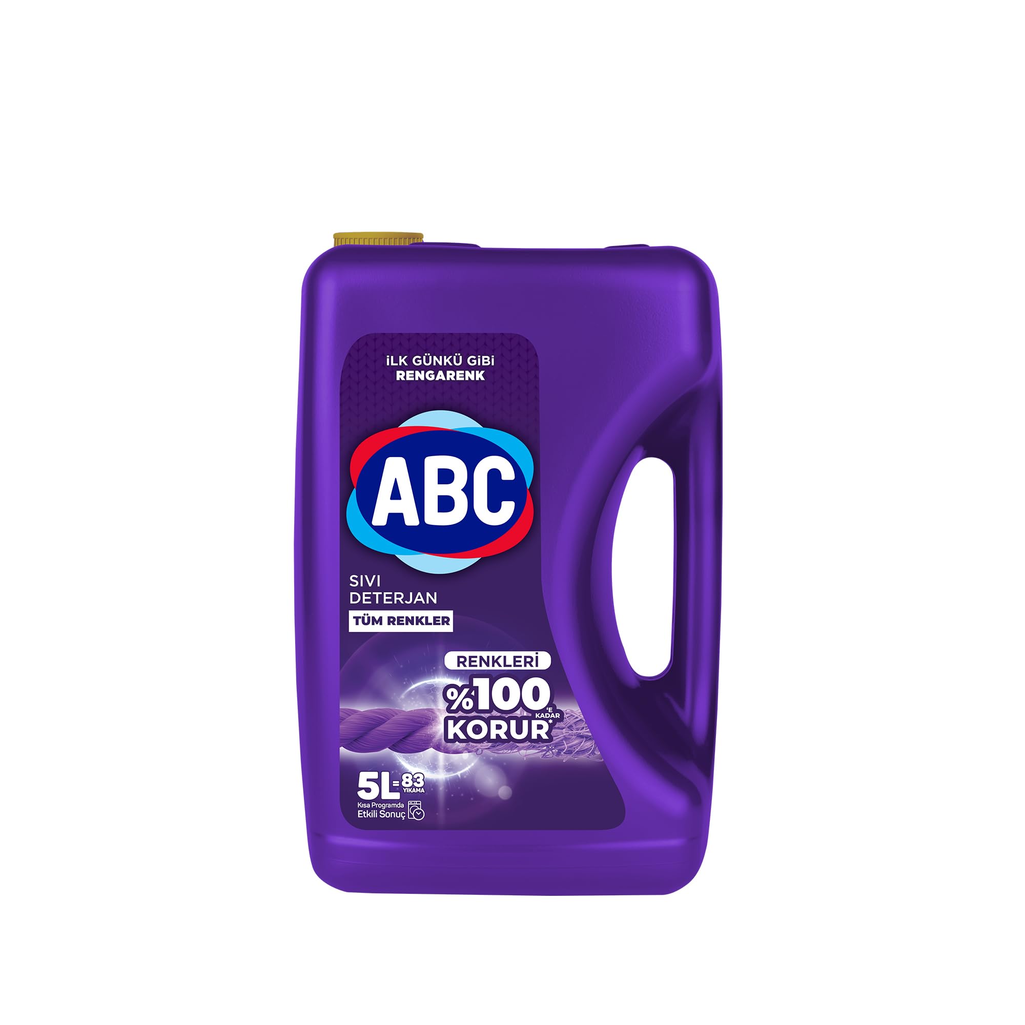 ABC DETERJAN Sıvı Bakım Deterjanı Tüm Renkler 5 L