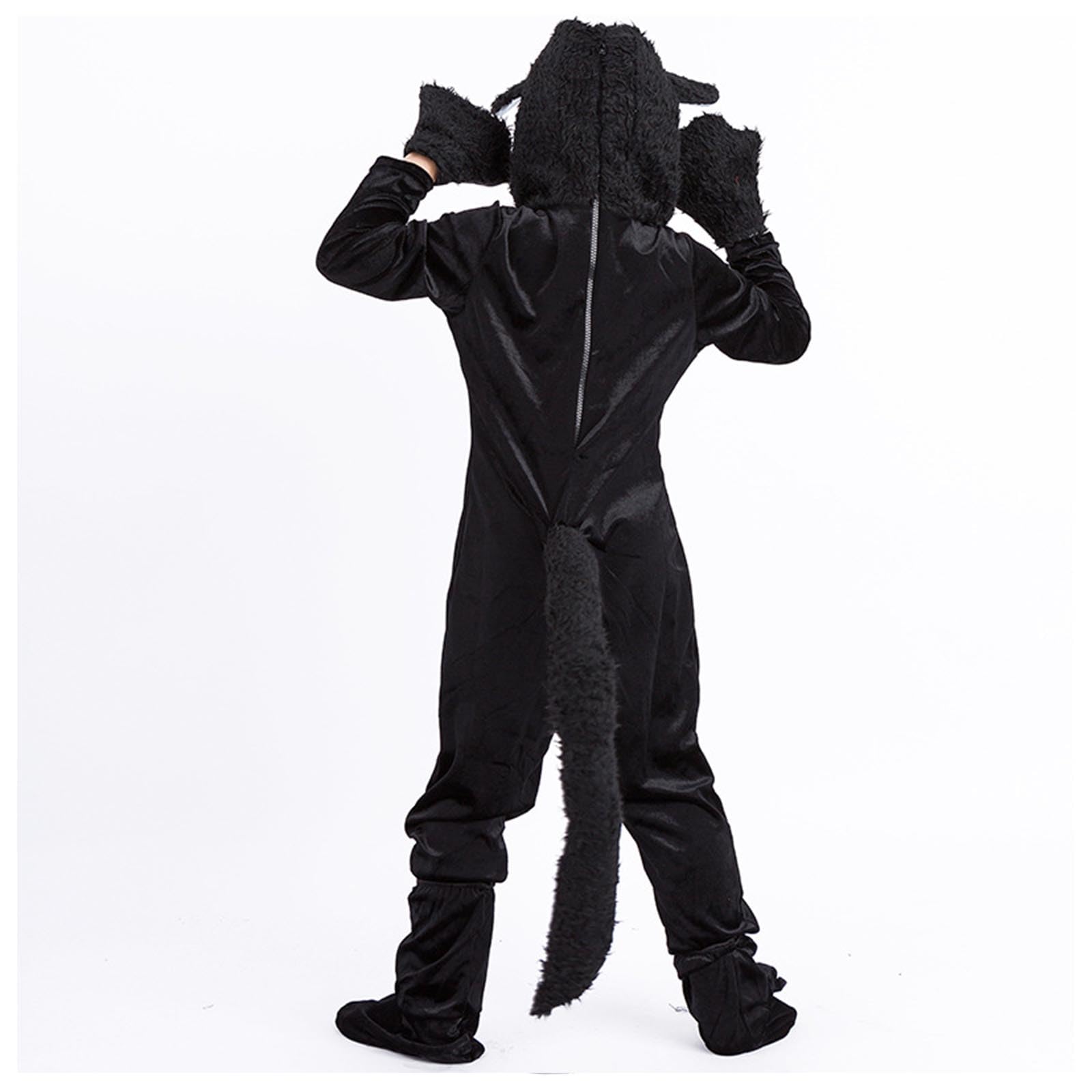 LMYOVE Cat Costume for Girls Boys Kids Animal Costumes Cosplay Halloween Dress Role Play Small
