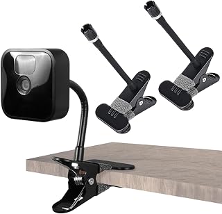 2 Pieces Flexible Brackets, Camera Holder, Clamp Holder, Metal Camera Holder for Blink XT/XT2, Blink Mini and Blink New Blink Outdoor/Indoor