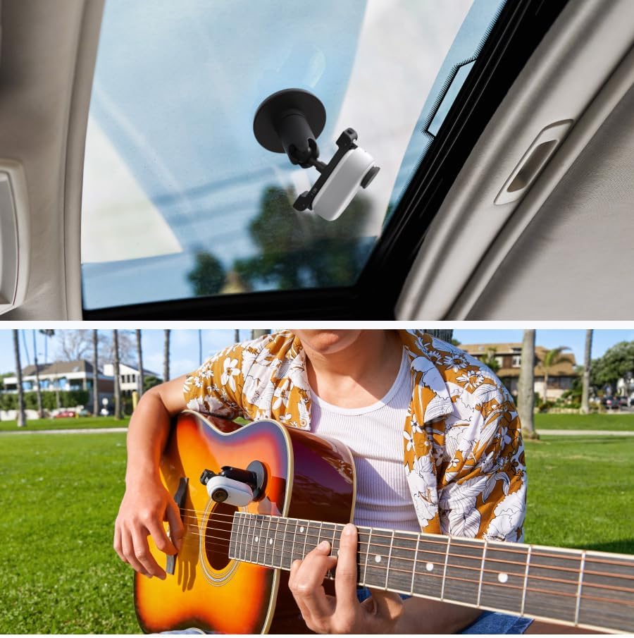 Compatible with Insta360 GO 3 Anti-Scratch Camera Plastic Holder, Magnetic Charging Holder, for Insta360 GO 3 Action Anti-Scratch Camera Accessories Black (A559)