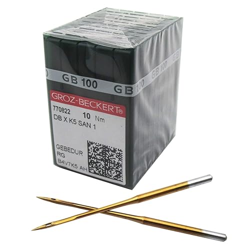 GROZ-BECKERT Needle in CKPSMS Clear Plastic Box - 100PCS Groz
