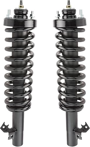 Miniatura 282 de TRQ - Conjunto de puntal delantero y resorte helicoidal (lados del conductor y del pasajero), para auto