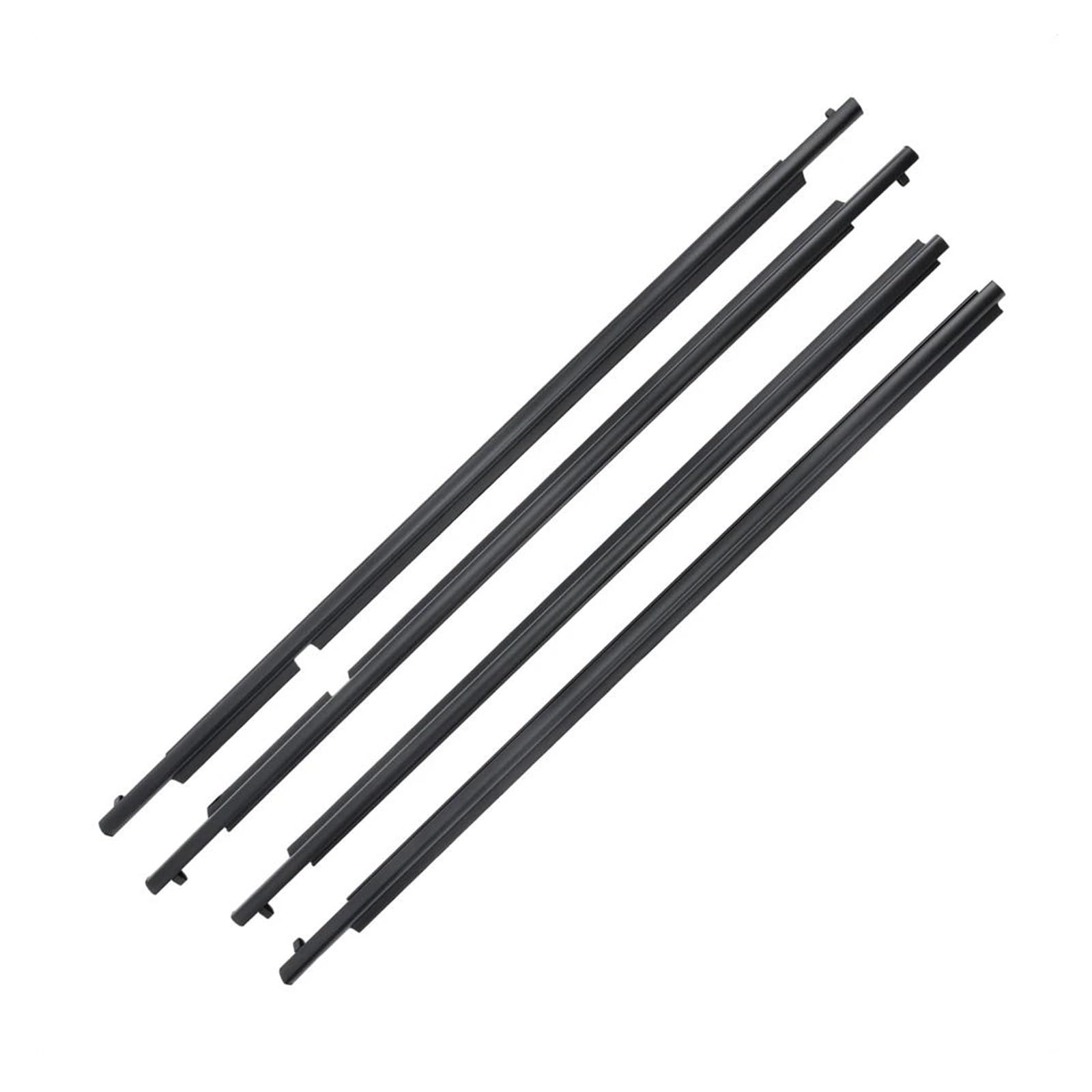 Atgcbcauf One Color For Toyota For Scion Xb 2.4L 2008-2015 Front/Rear Set Of 4 Door Belt Molding Weatherstrips Window Sealing Strip