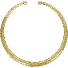 Handmade Oxidized Hansuli Silver Overlay Brass Choker Necklace Atnique Silver Indian Afghani Banjara Gypsy Boho Hasli