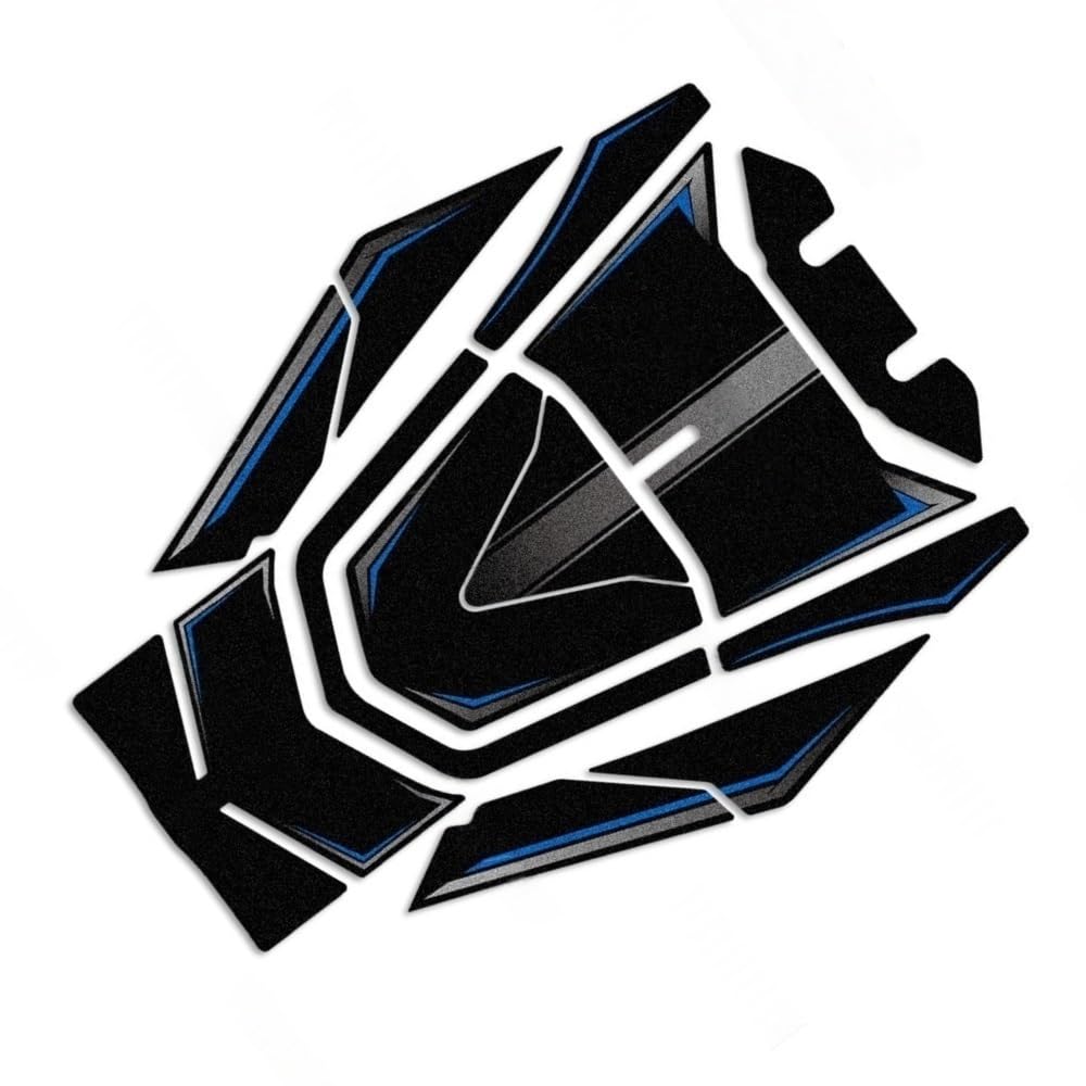 Motorcycle Tank Pad Sticker Fuel Decal for PCX 160 150 125 for PCX160 for PCX150 2021-2024 Traction Pad Decal(Blue)