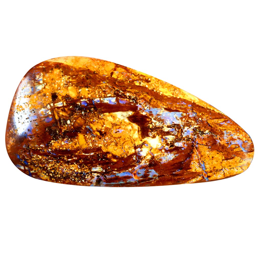 Opale Boulder naturelle en vrac de 12,45 carats pour création de bijoux