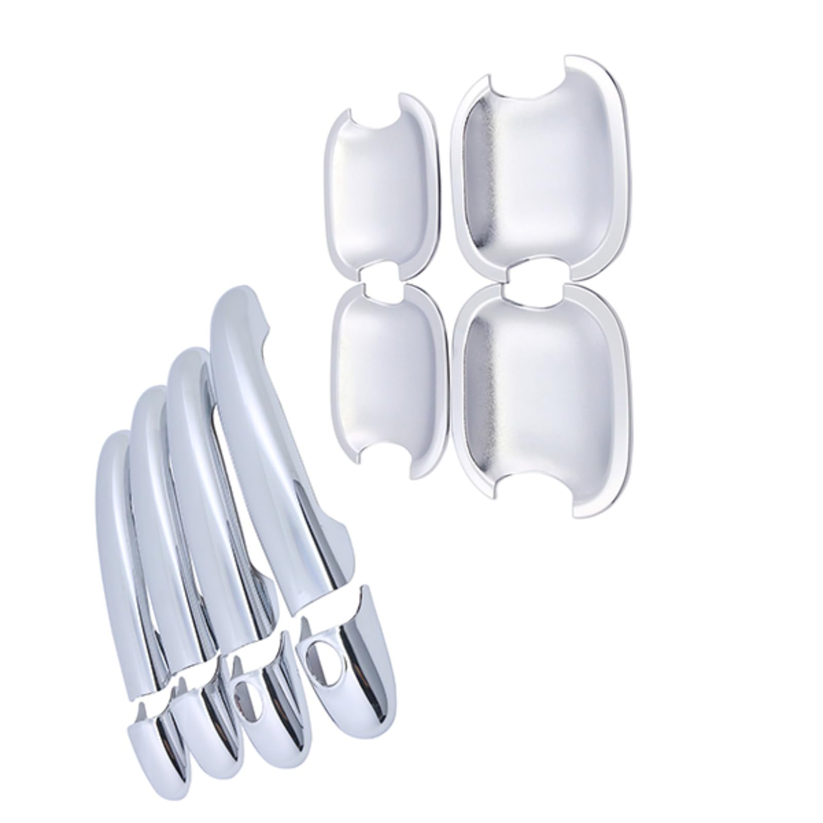 Autocollants chromés pour Ford Galaxy MK1 1995-2005 poignée de porte