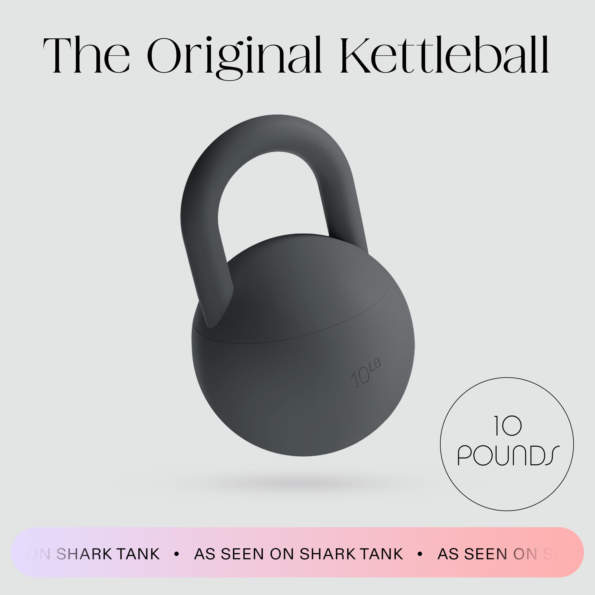 Bala Kettleball, weiche Kugelhantel für Frauen – Kettlebells Kraft- und Kerntrainingsgeräte für Heim-Fitness-Workouts – rutschfeste Griff-Übungsgewichte mit gepolsterter, schlagfester Basis