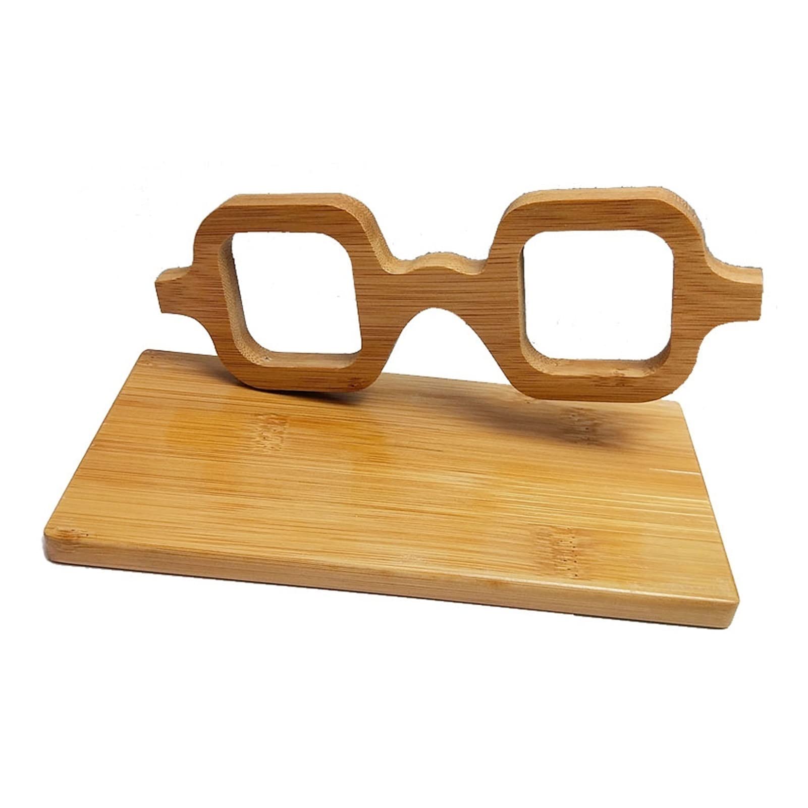 UNNS Kreative Brille Display Ständer Sonnenbrillen Display Ständer Brille Lagerräder Brille Halteholz Holz (Color : A)