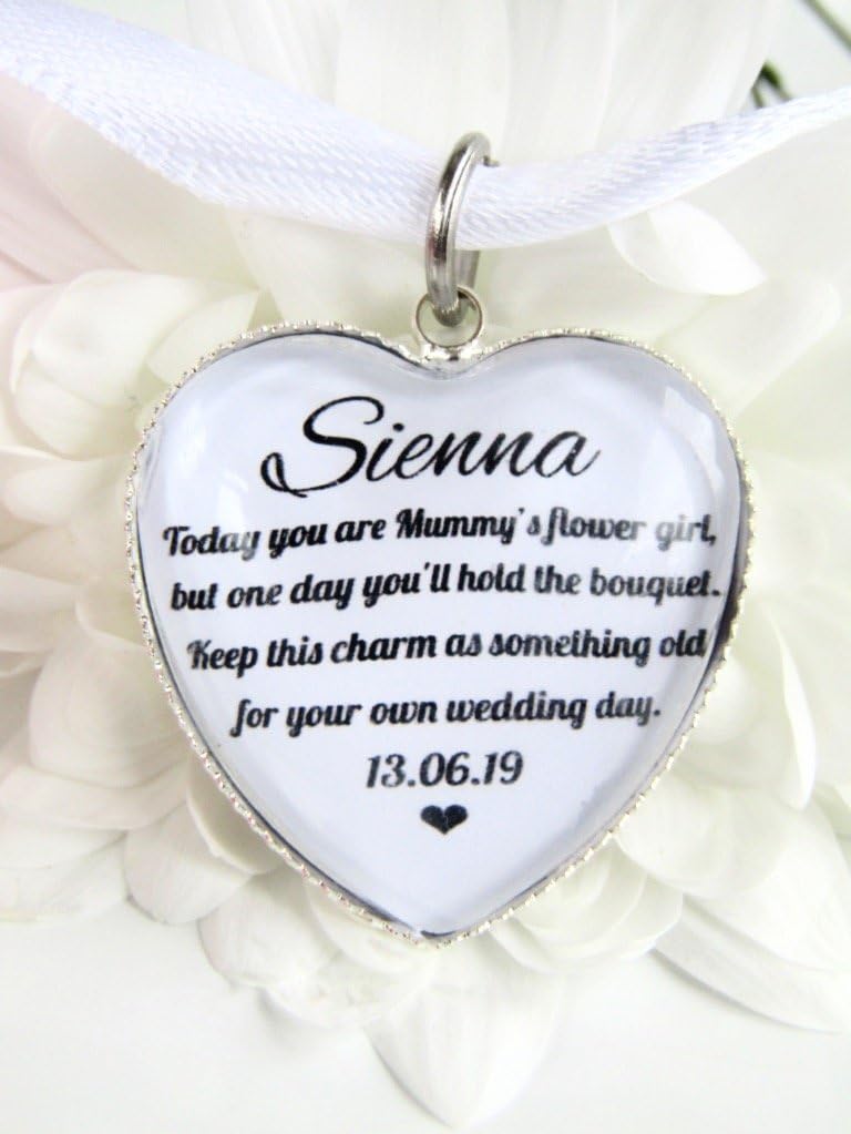 Rockshore AccessoriesMummy’s Flower Girl Personalised Bouquet Charm Gifts