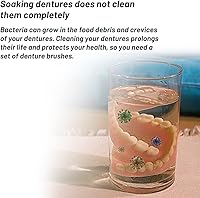 Vista 5 de Paquete de 4 cepillos de dientes de doble cara, cerdas multicapa y mango ergonómico antideslizante de goma, cepillo de dientes, para cuidado