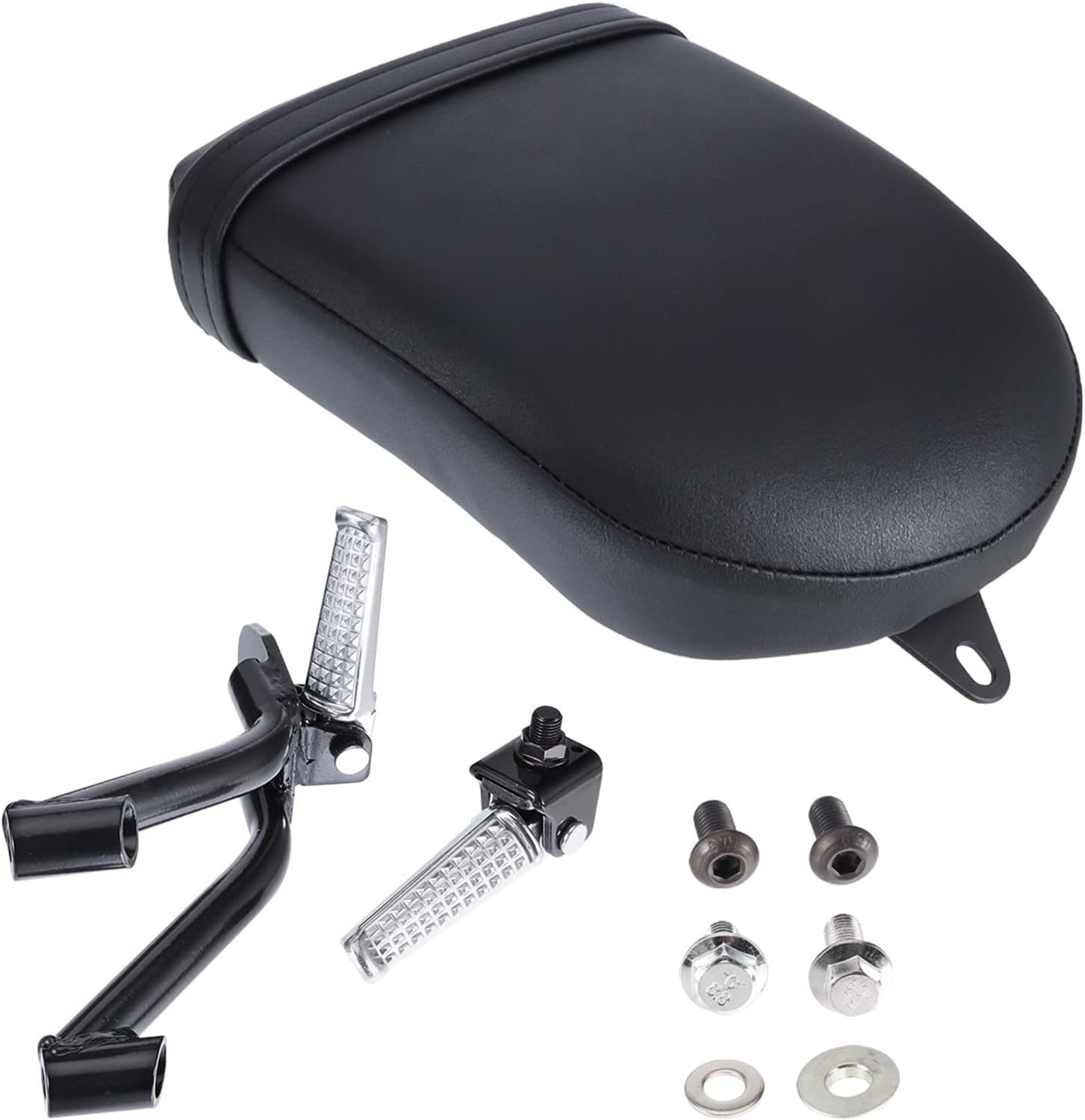 Motorcycle Rear Passenger Seat and Foot Pegs Kit Fit for Honda CMX 300 CMX 500 Rebel 300 Rebel 500 2017-2025